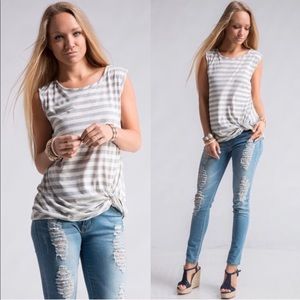 *LAST 1* Twist Detail Tank (NWT)